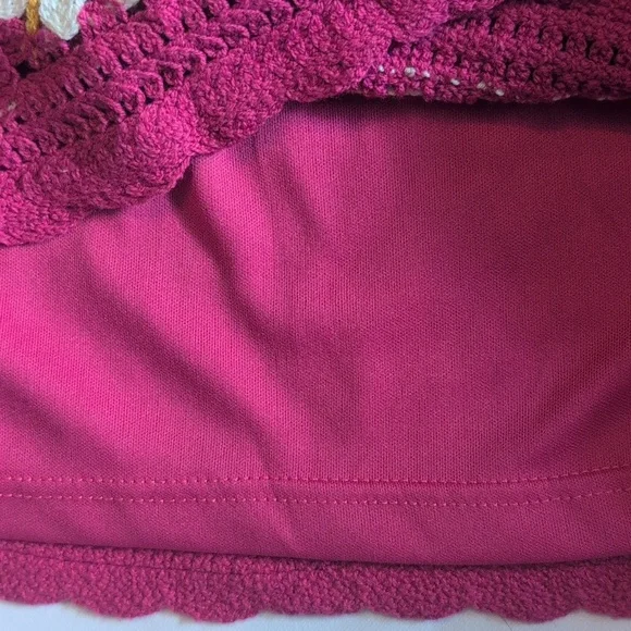Rebellion Fuchsia Knit Skirt And Top Set - Picture 8 of 8